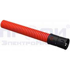Труба гофр.двустенная ПНД d40 красная (50 м)