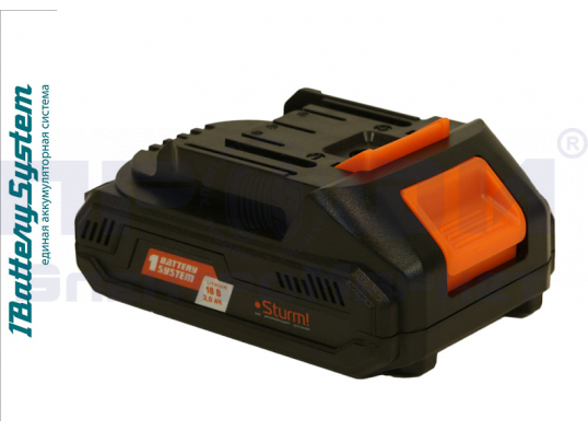 Аккумулятор Sturm! 1BatterySystem, 18 В, 2Ач // SBP1802