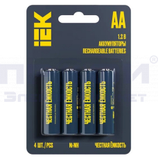 Аккумулятор GREEN Ni-MH AA 2700мАч IEK