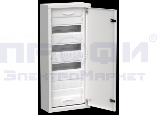 TITAN 5 Корпус мет. ЩРн-48 (1х48) 710х310х140 IP31 белый IEK