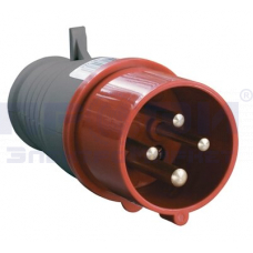 Вилка ССИ-014  3Р+РЕ 16А 6ч/250В MAGNUM IP44  Переносная