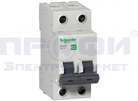 Выключатель автоматический 2п 25A C 4.5кА EASY 9 (EZ9F34225)