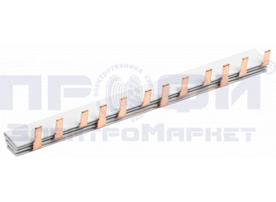 Шина соединительная PIN (12 штырей) 3Р 63А 22 см ИЭК