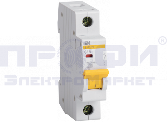 Авт. выкл. ВА47-29 1Р 8А 4,5кА х-ка С ИЭК