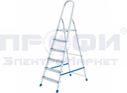 Стремянка, 9 ступеней, алюминиевая СИБРТЕХ Pоссия (97719)